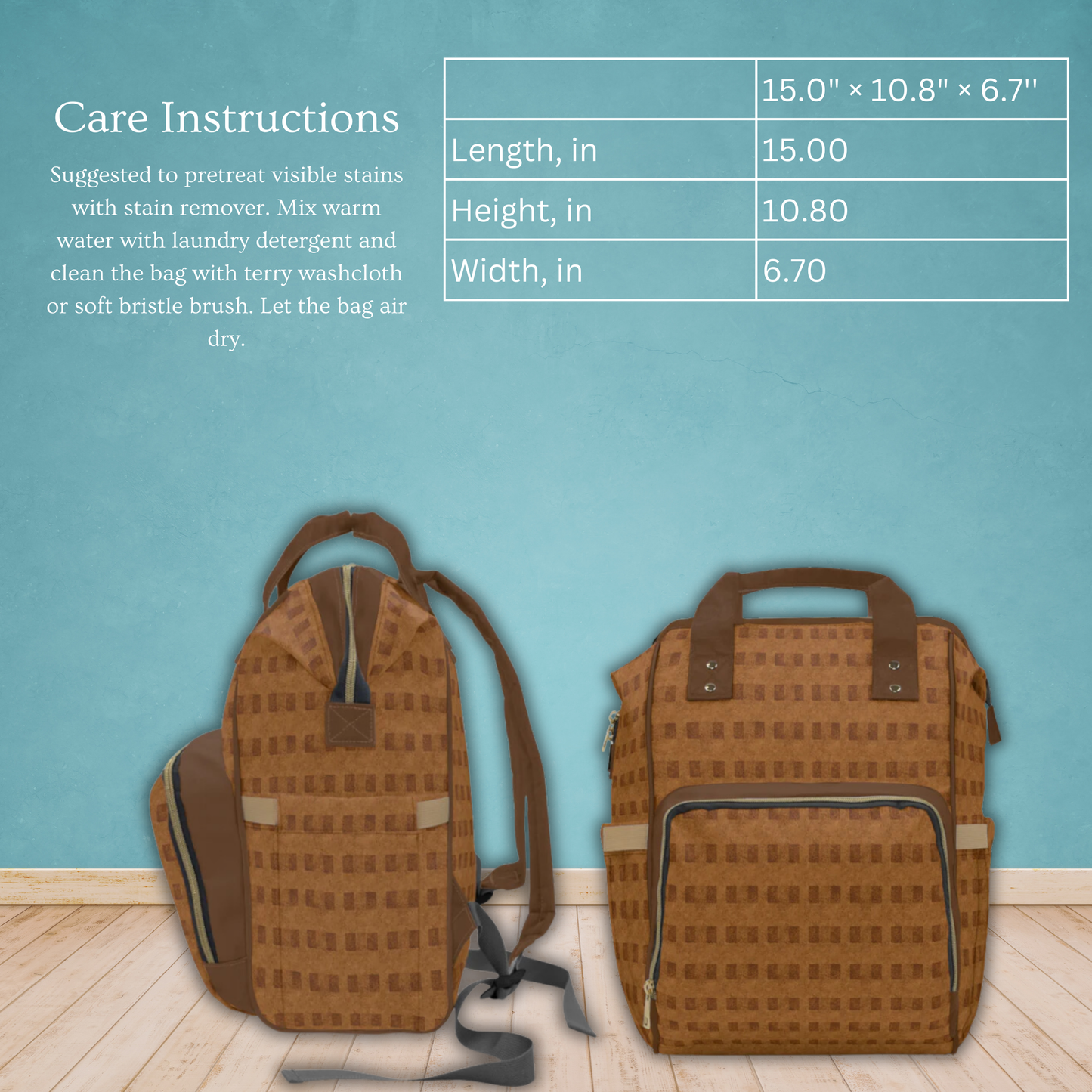 Laredo Multifunctional Diaper Backpack
