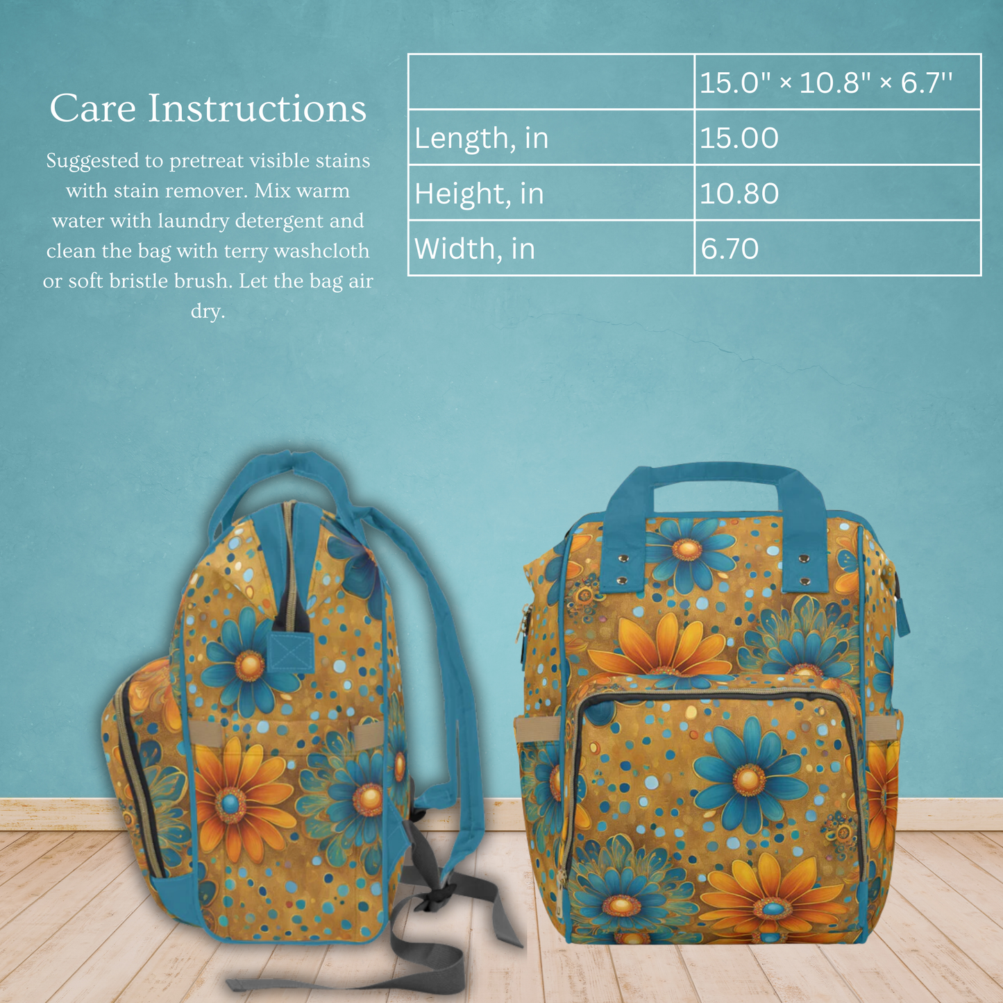 Izzy Multifunctional Diaper Backpack