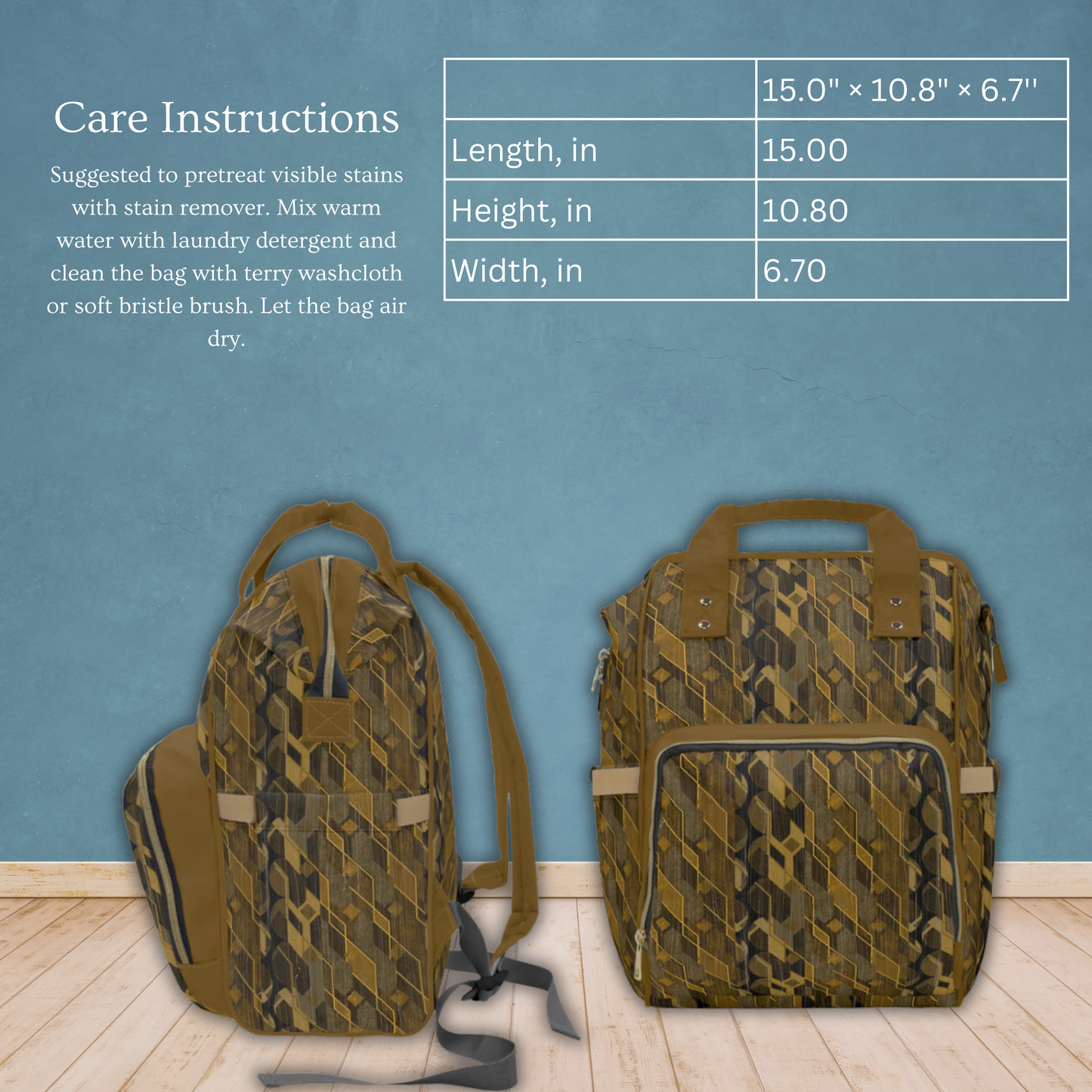 Hank Multifunctional Diaper Backpack