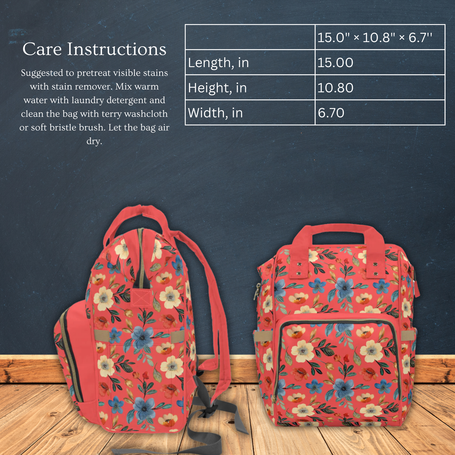 Flaire Multifunctional Diaper Backpack