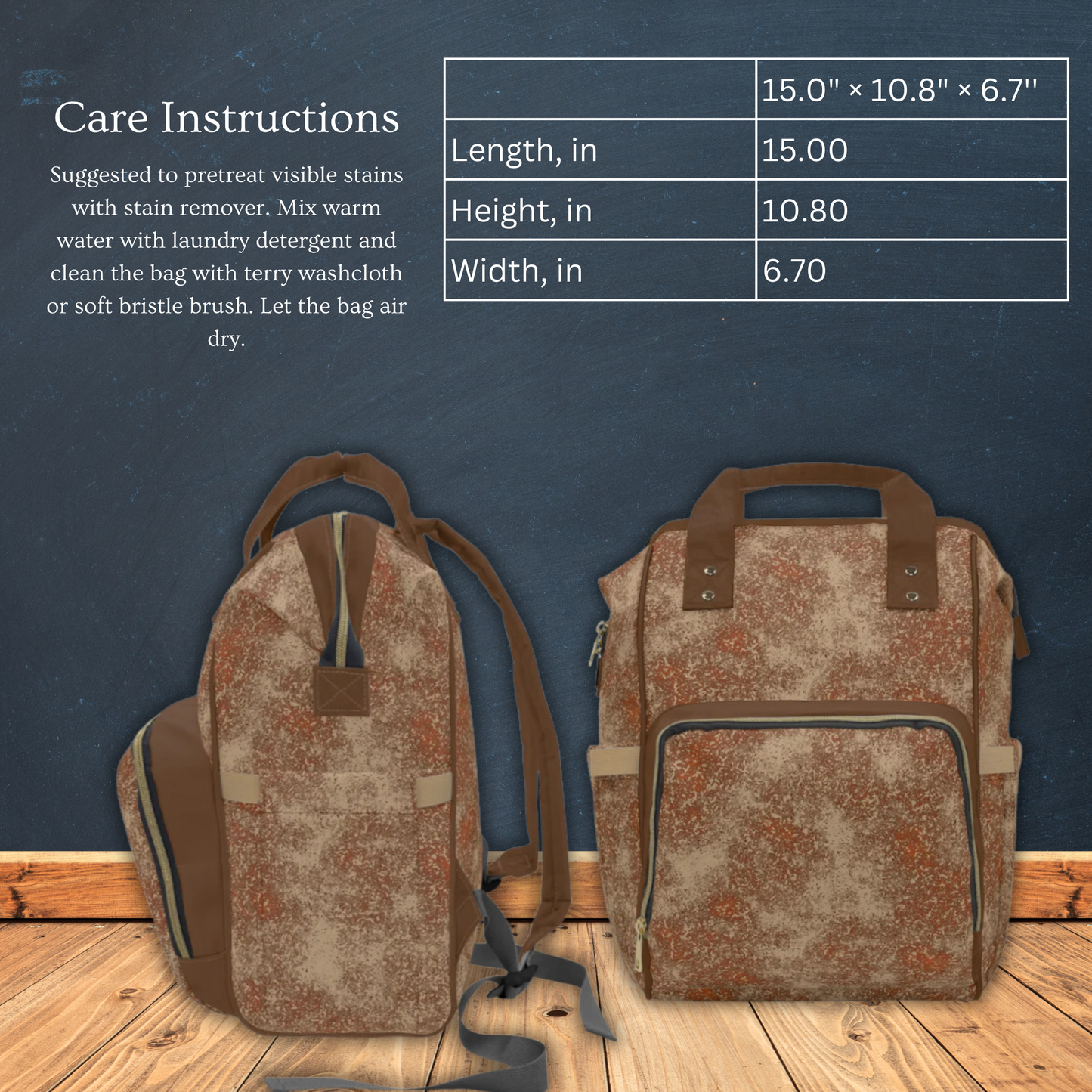 Duke Multifunctional Diaper Backpack