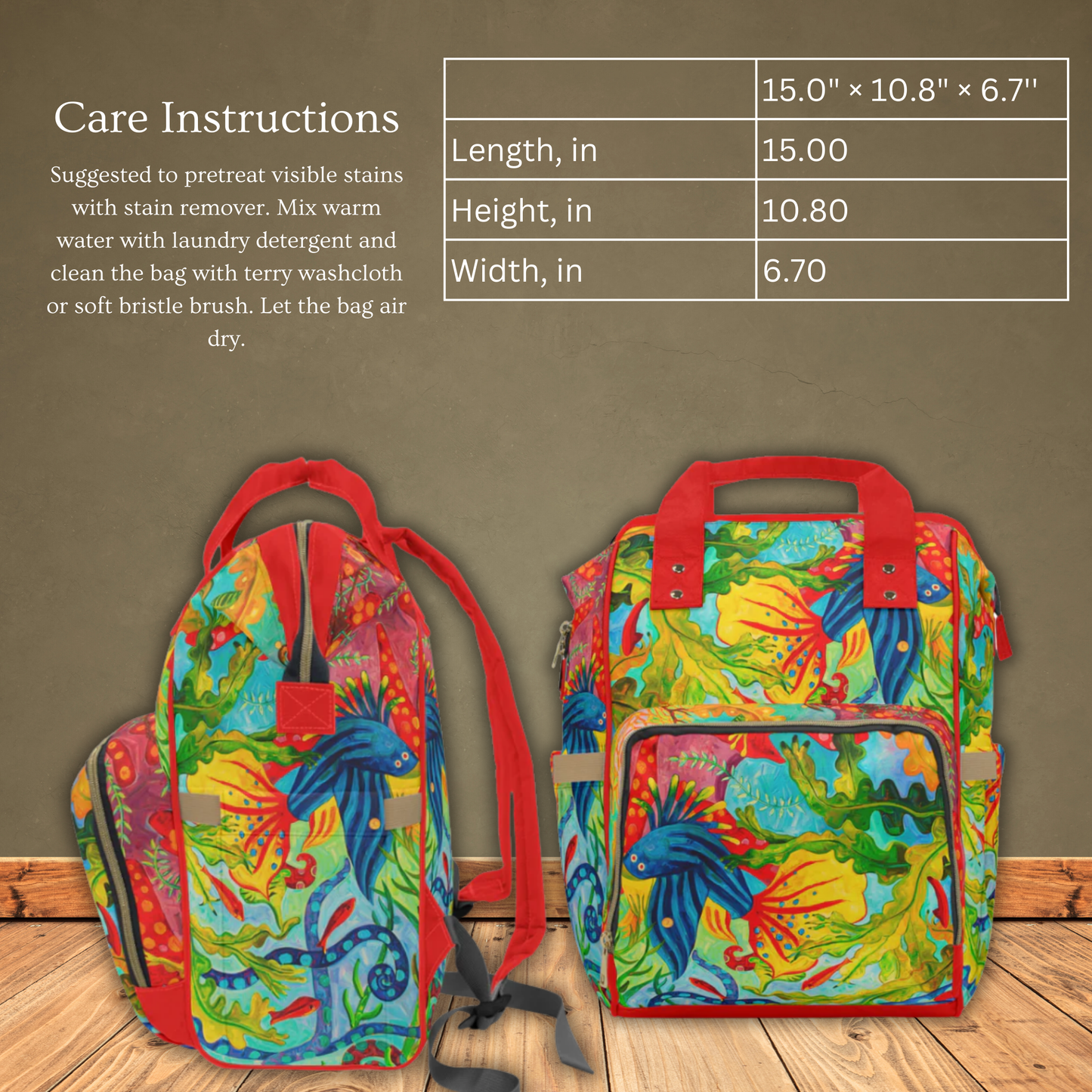 Riff Multifunctional Diaper Backpack
