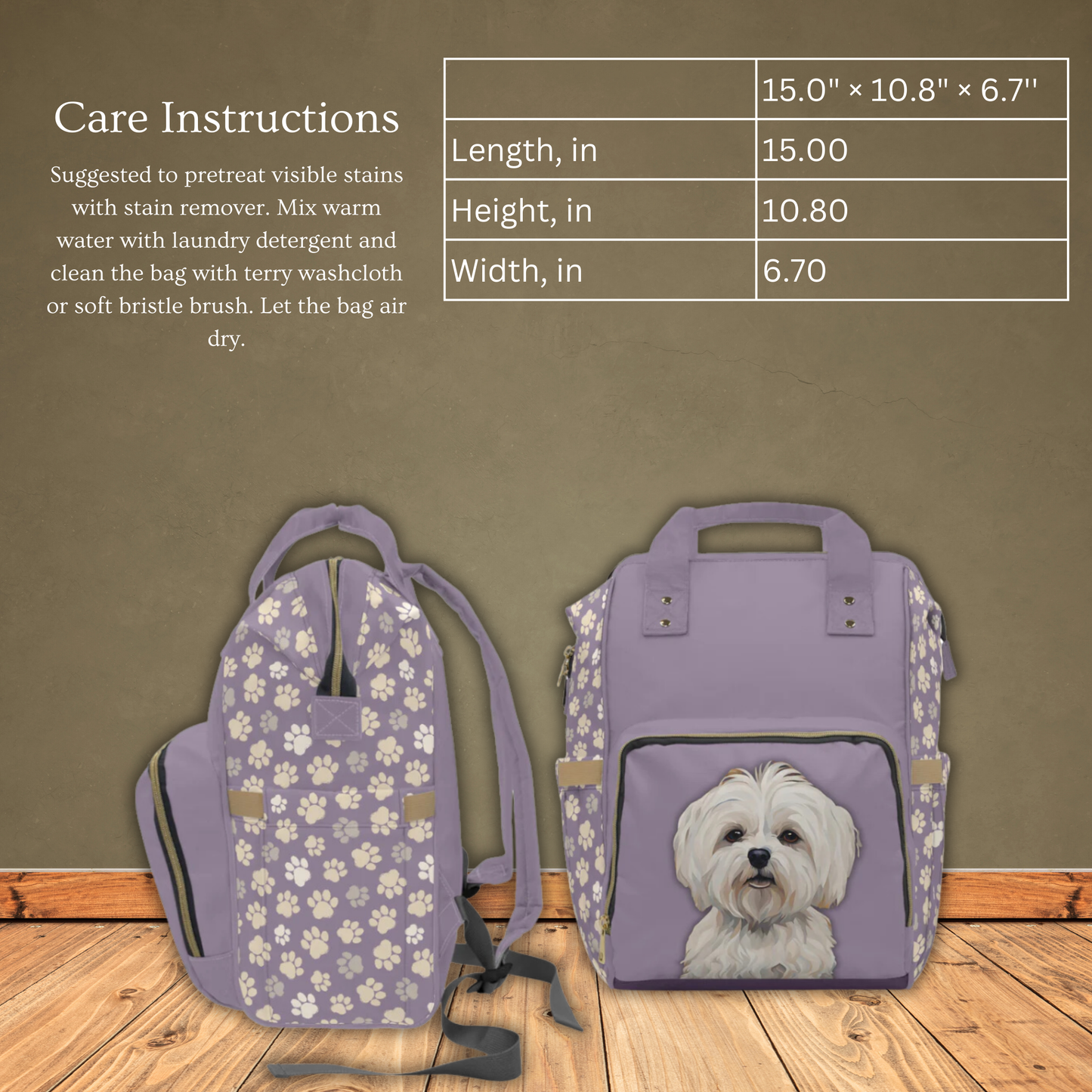 Maltese Multifunctional Backpack