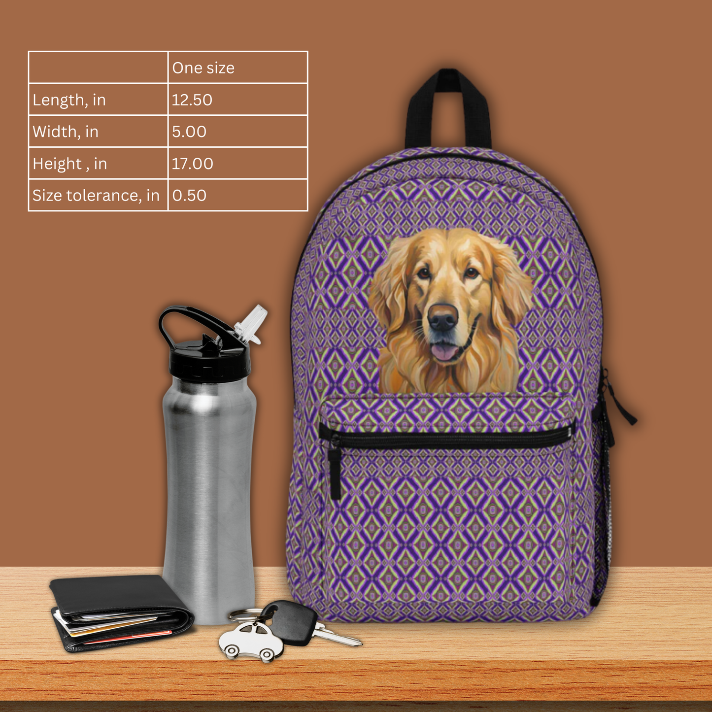 Golden Retriever 2 Backpack