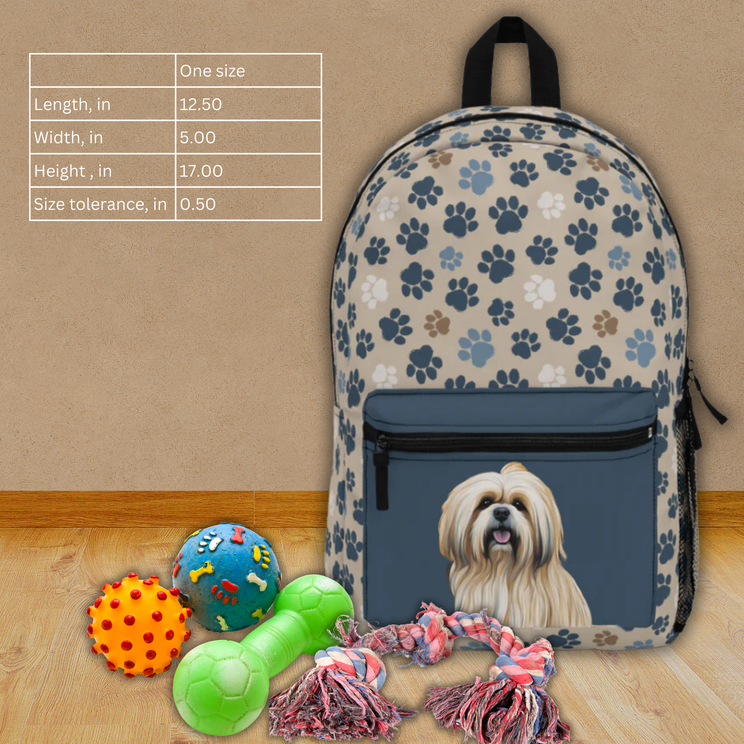Lhasa Apso Backpack