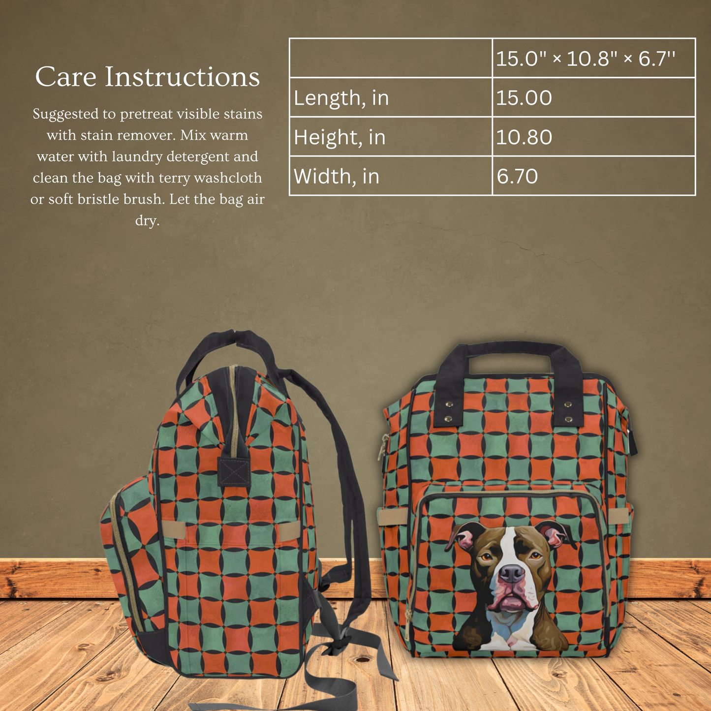 Pitbull Multifunctional Backpack