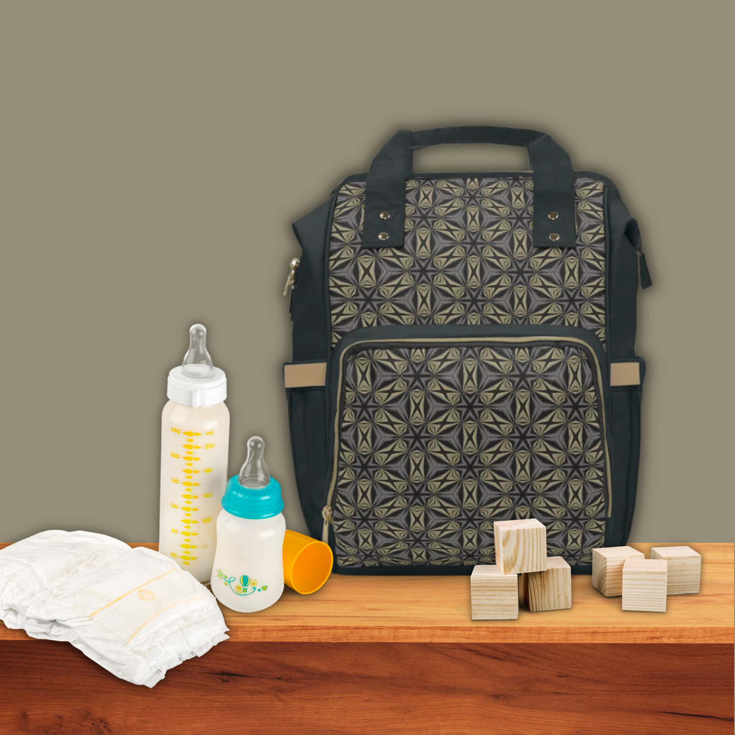 Preston Multifunctional Diaper Backpack