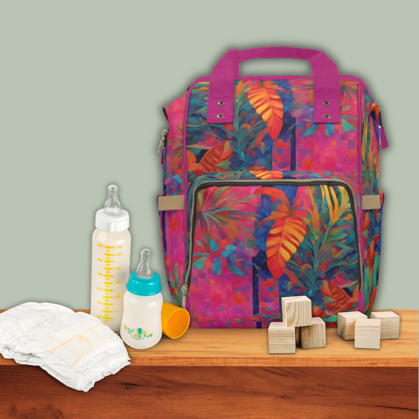 Mai Tai Ready Multifunctional Diaper Backpack