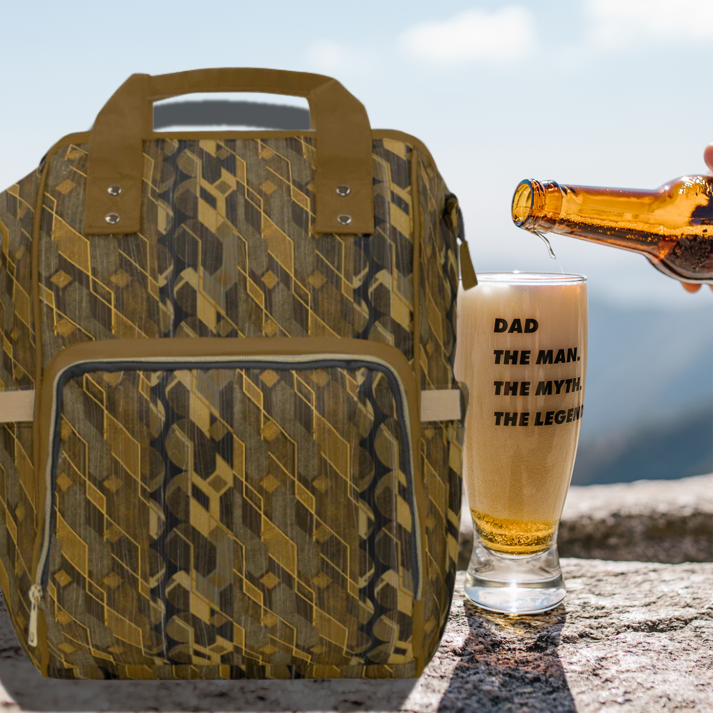 Hank Multifunctional Diaper Backpack