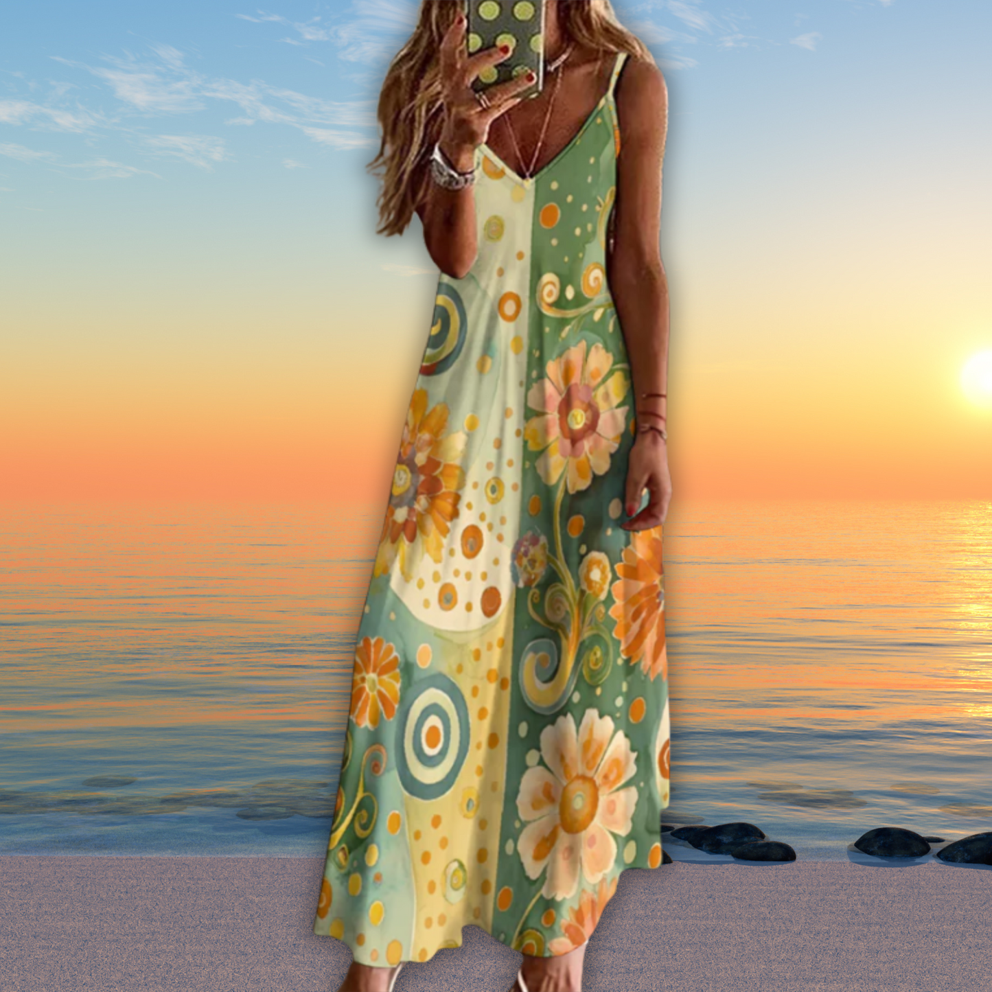 Delaney Women's Summer Fashion Slip Dress