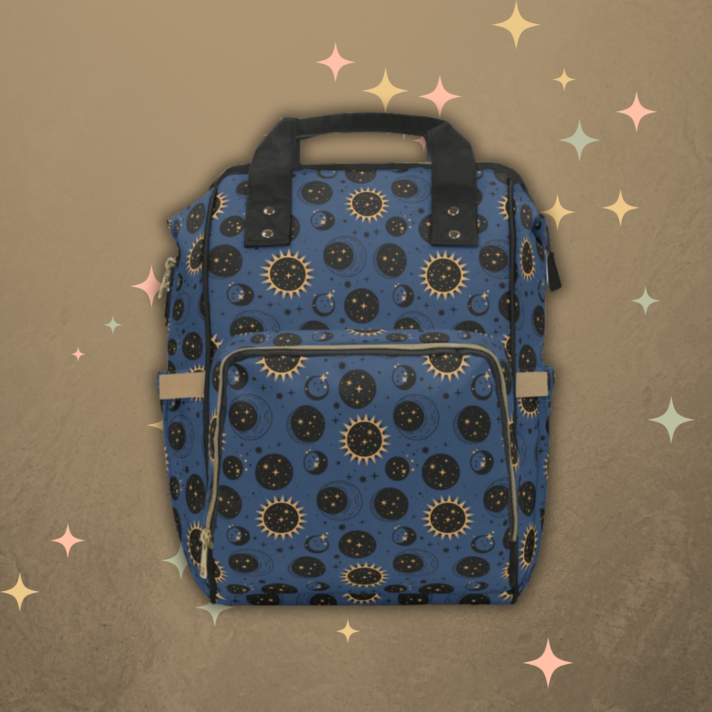 Night Sky Multifunctional Diaper Backpack
