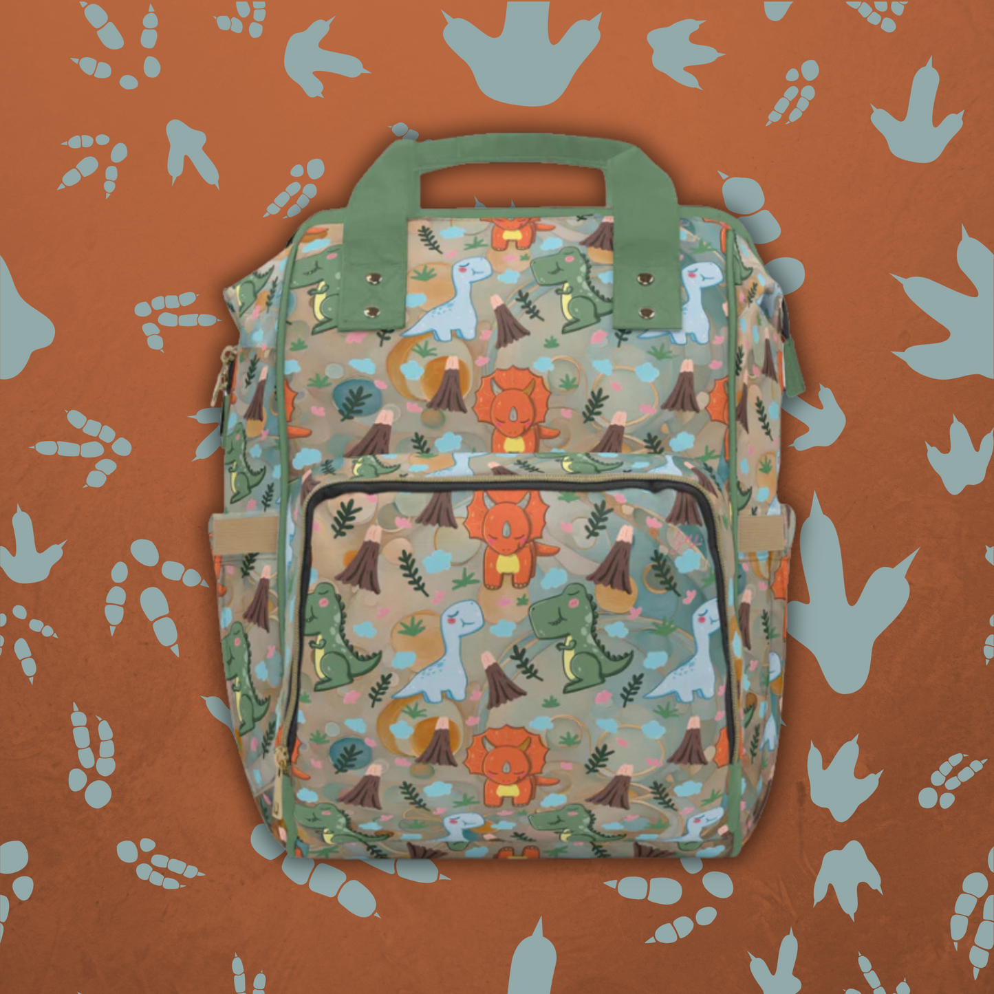 Dino Roar Multifunctional Diaper Backpack