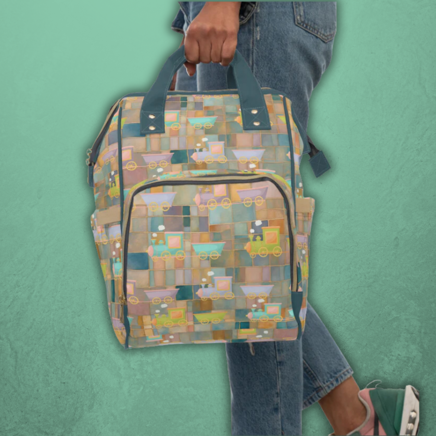 All Aboard Multifunctional Diaper Backpack