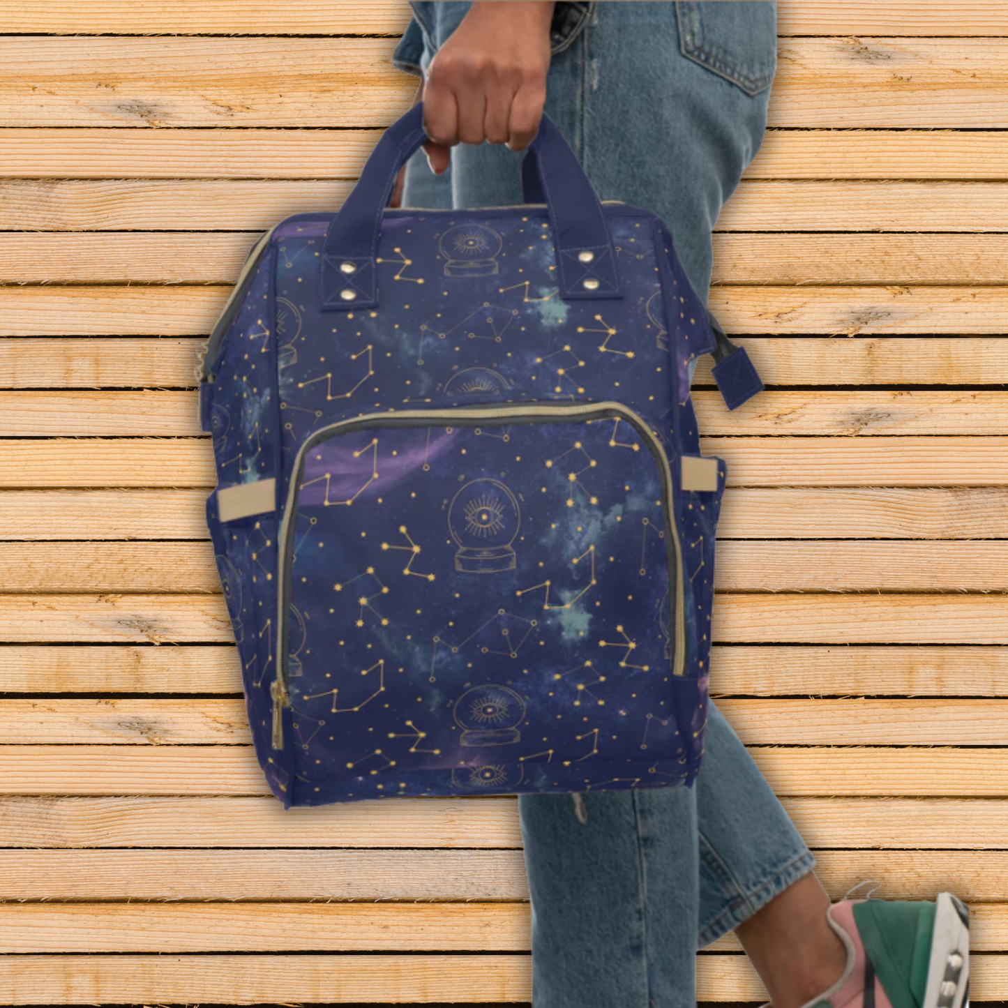 Galaxy Multifunctional Diaper Backpack