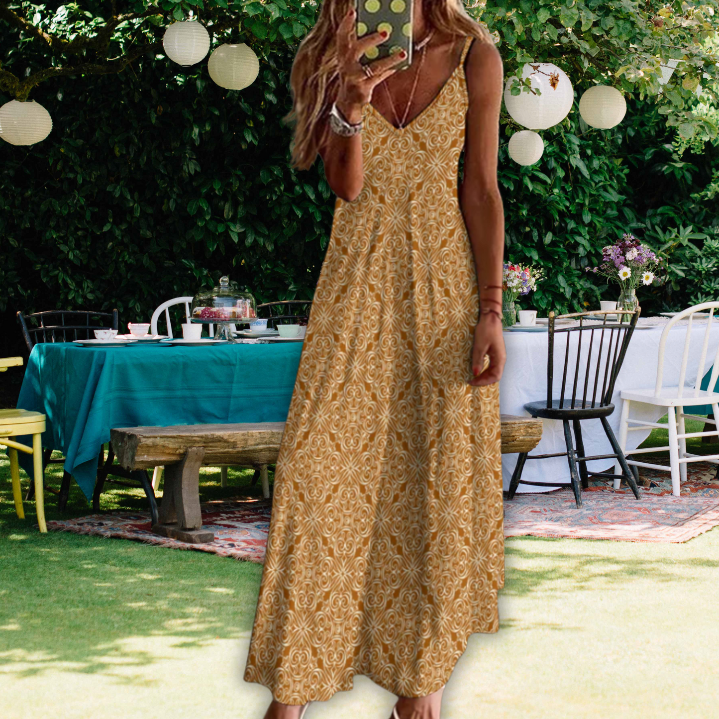 Addie Women's Summer Fashion Slip Dress