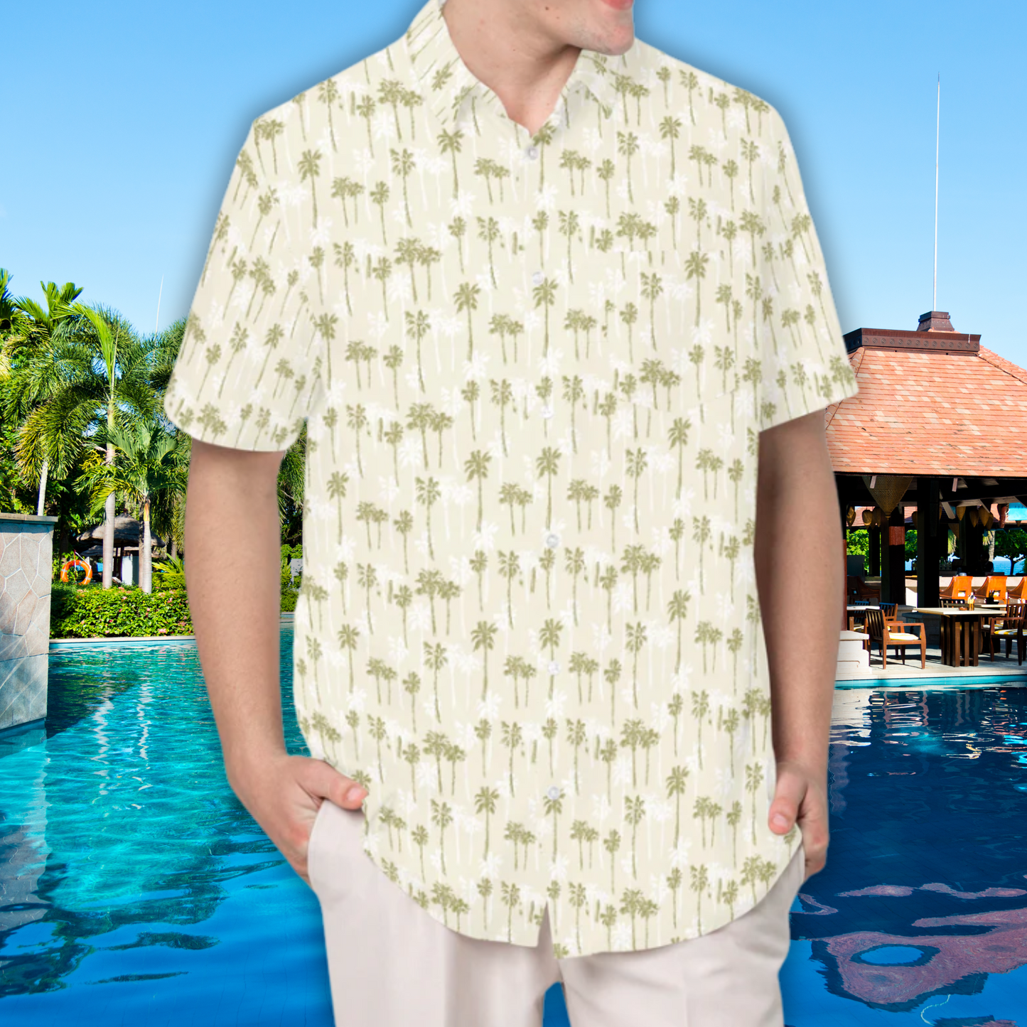 Chillin' Men's Hawaiian Shirt