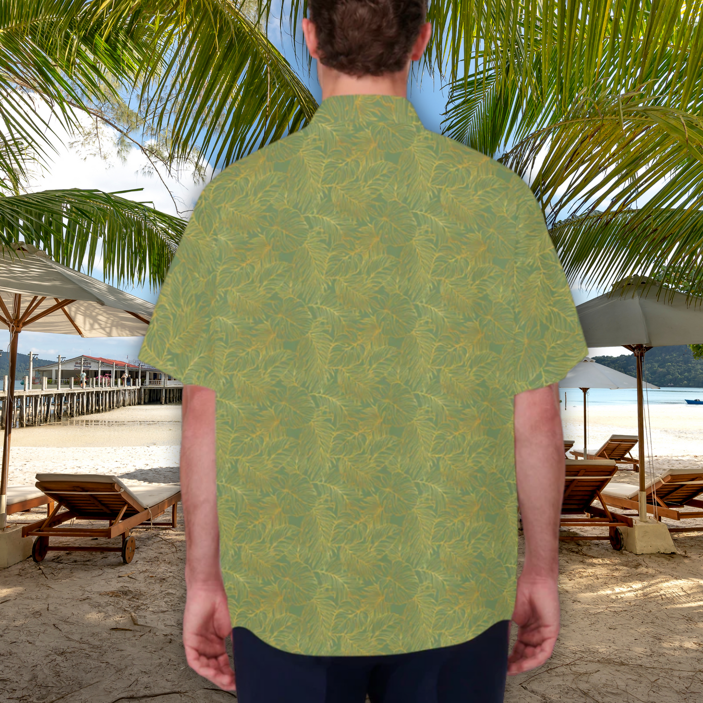 Palm Men's Hawaiian Shirt