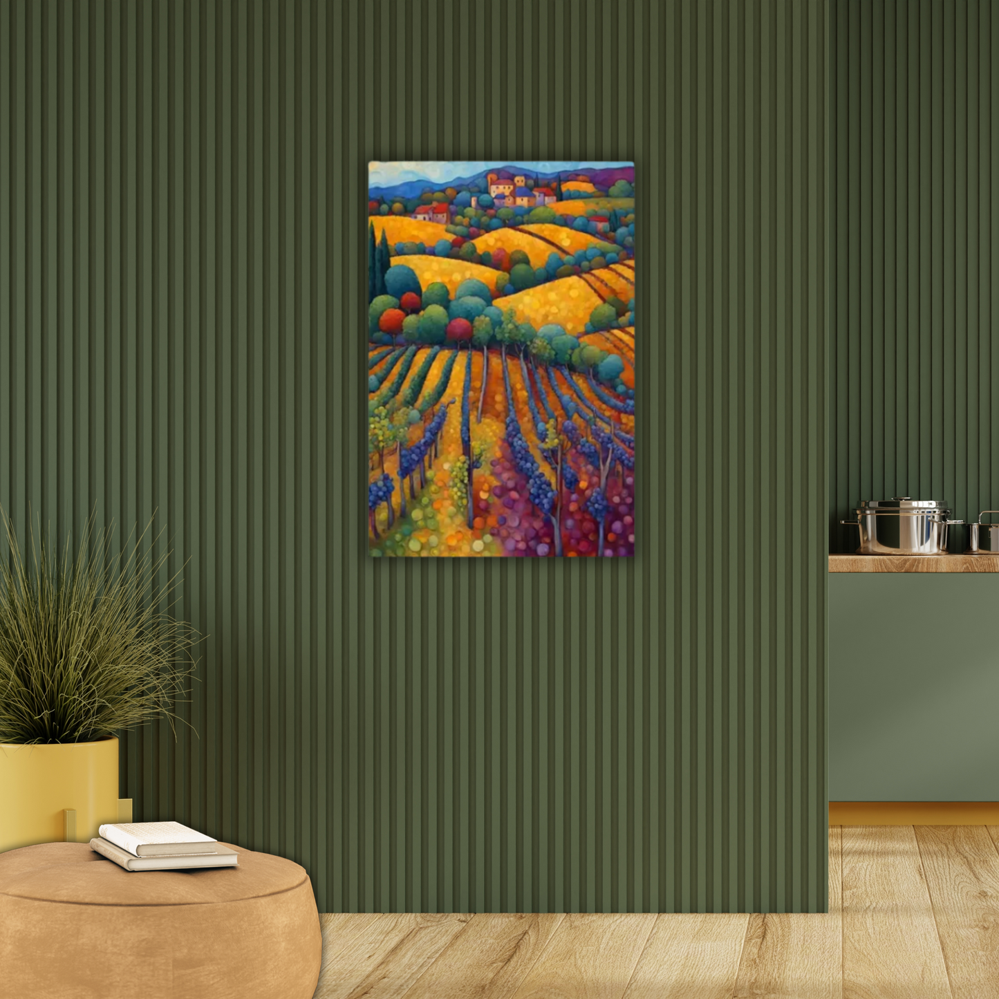 24" x 36" Stretched Canvas Print Wall Art (Made in USA)