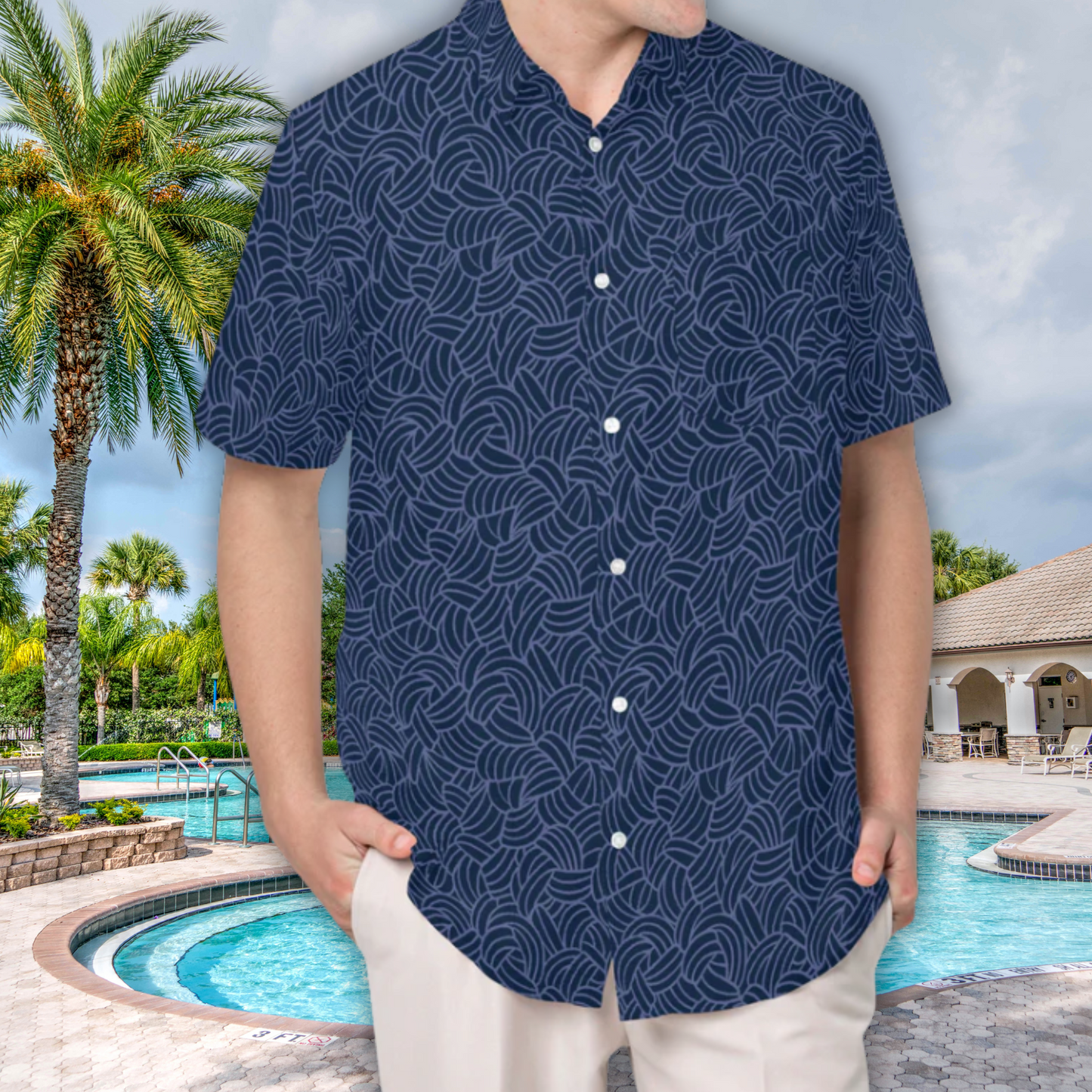 Depths Men's Hawaiian Shirt