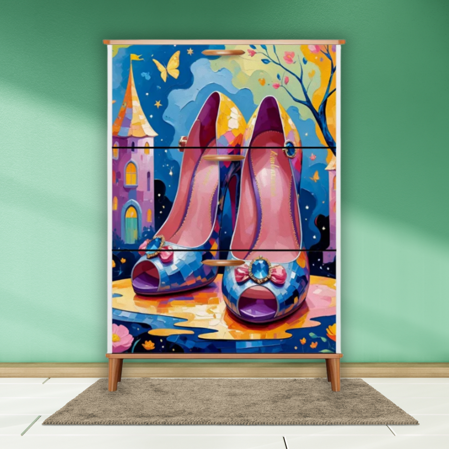 Shoe Cabinet (Made in USA)
