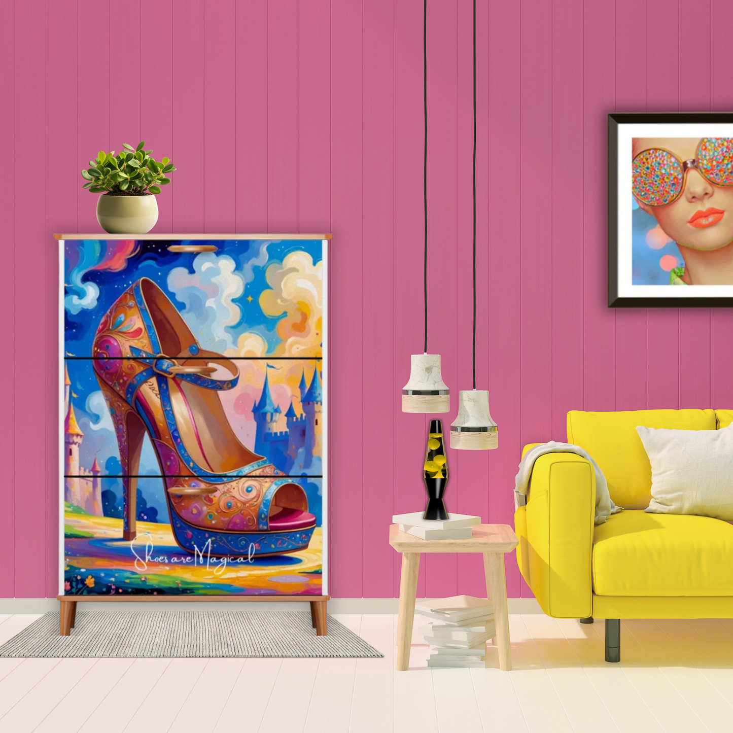 Shoe Cabinet (Made in USA)