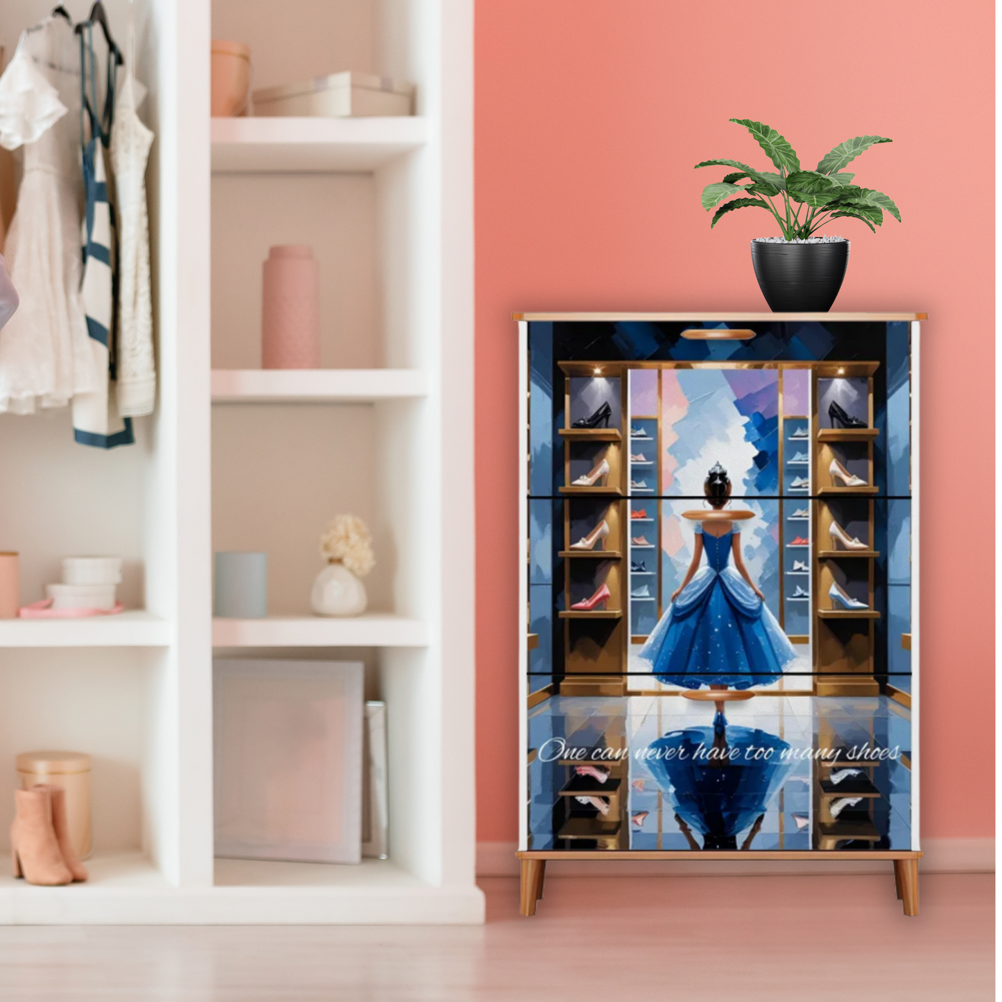 Shoe Cabinet (Made in USA)