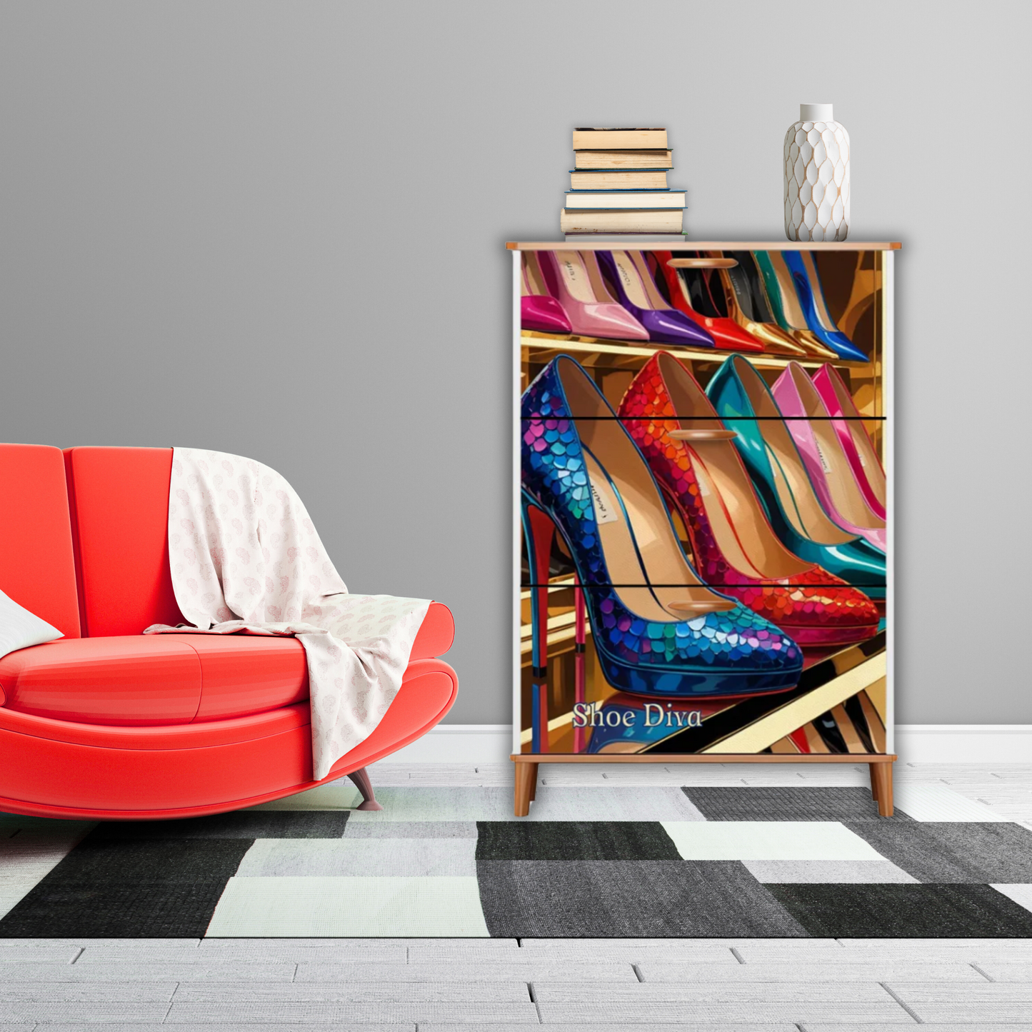 Shoe Cabinet (Made in USA)