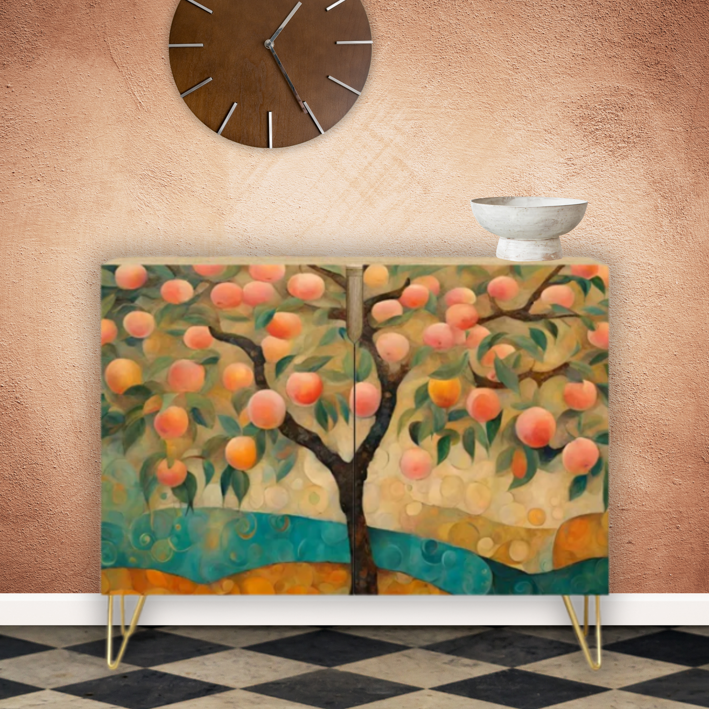 Wooden Storage Cabinet