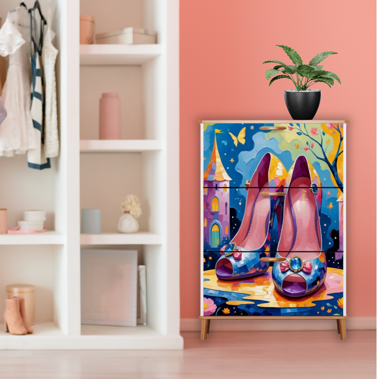 Shoe Cabinet (Made in USA)