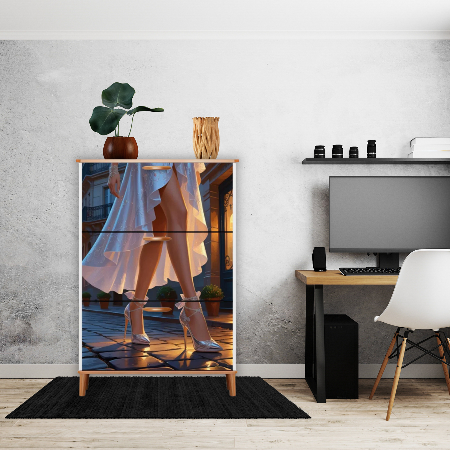 Shoe Cabinet (Made in USA)