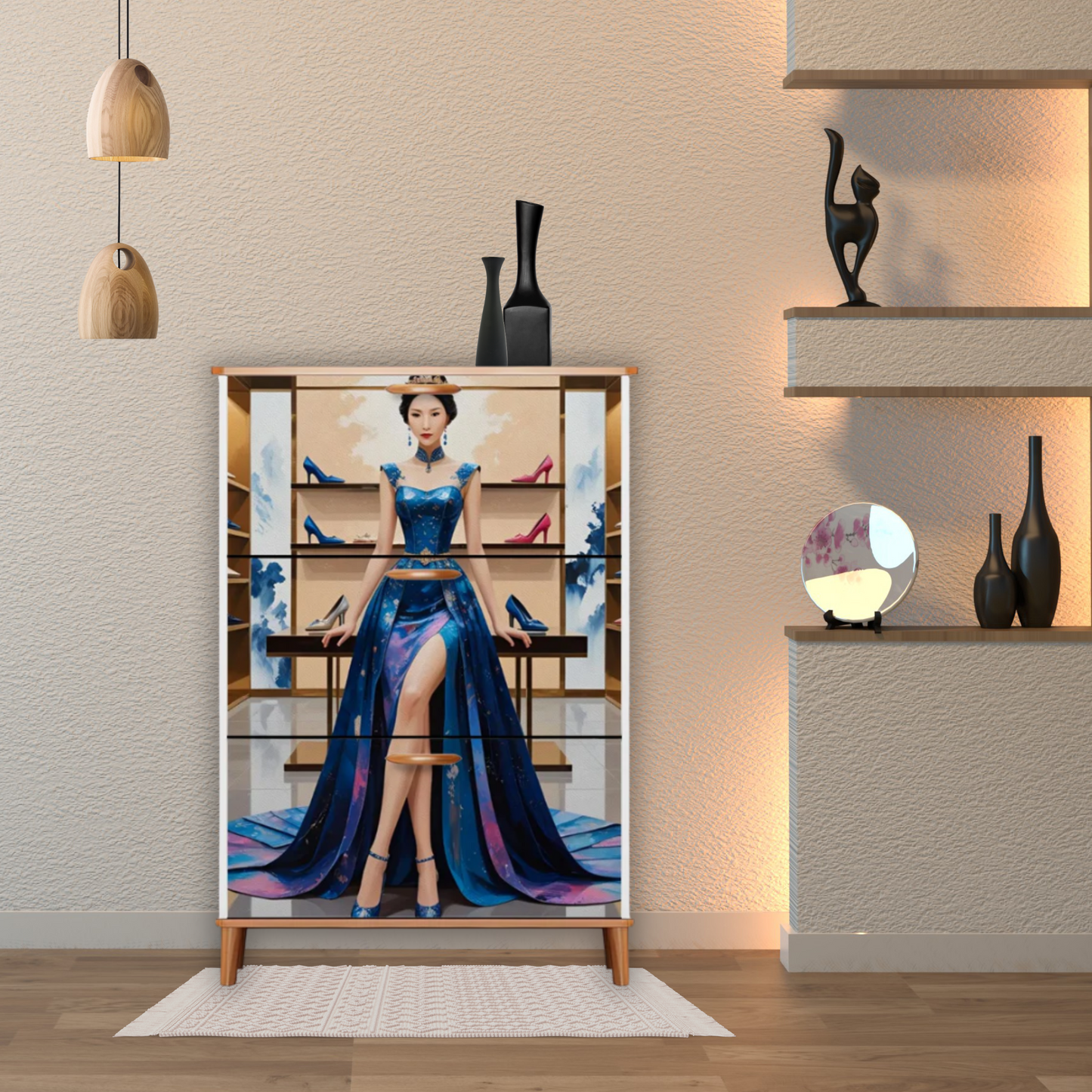 Shoe Cabinet (Made in USA)