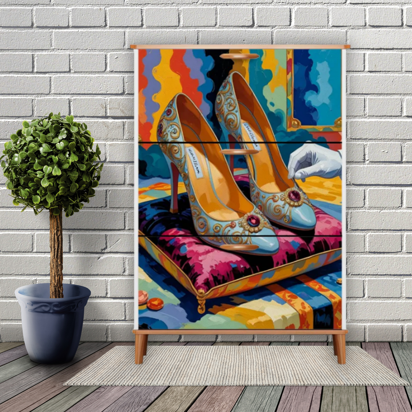Shoe Cabinet (Made in USA)