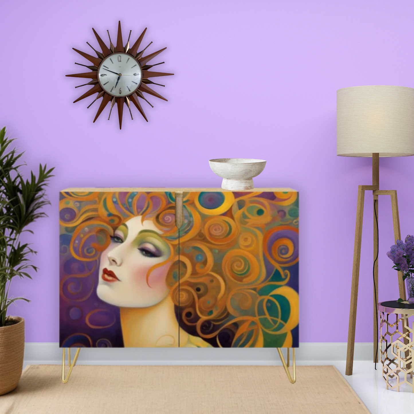 Wooden Storage Cabinet