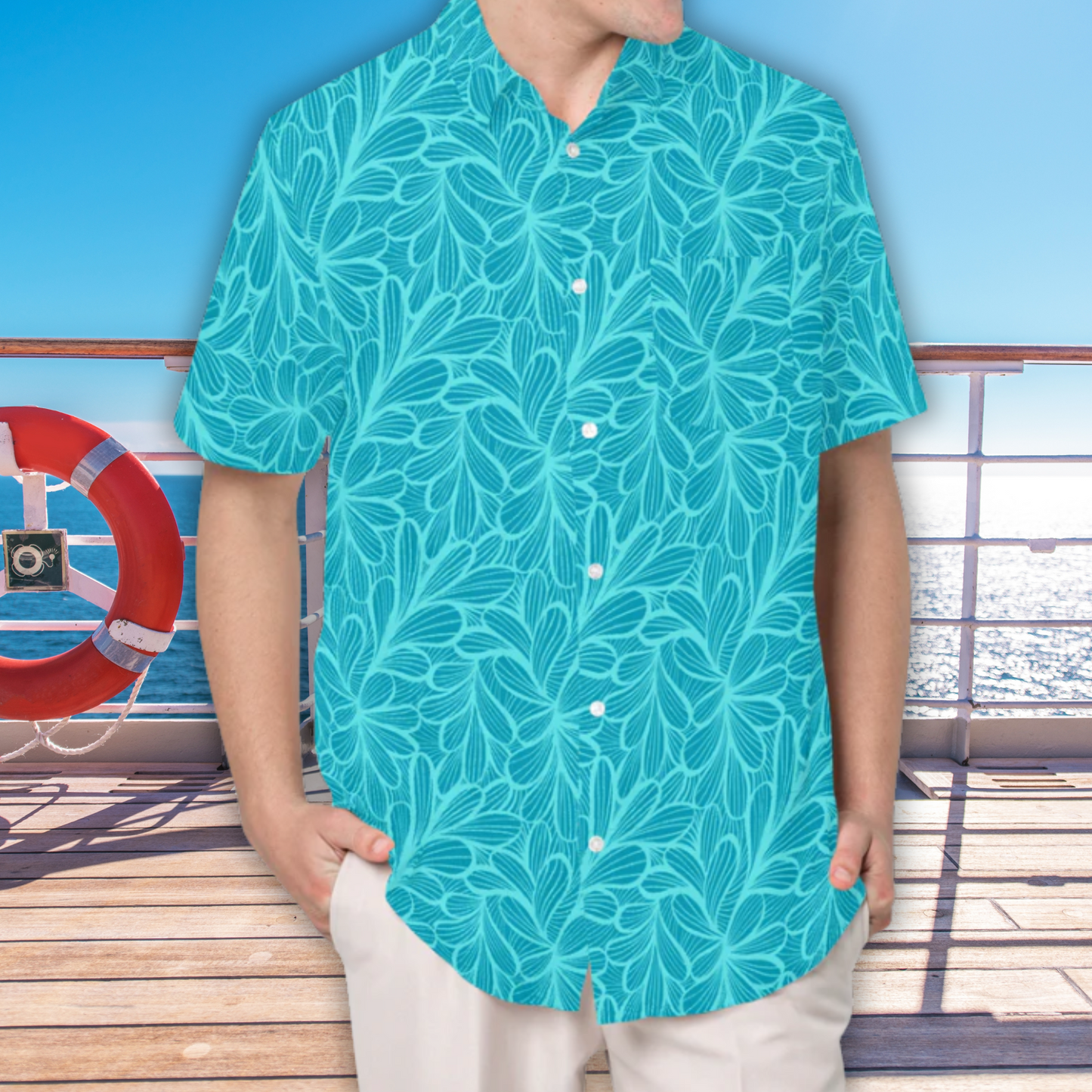 Leon Men's Hawaiian Shirt