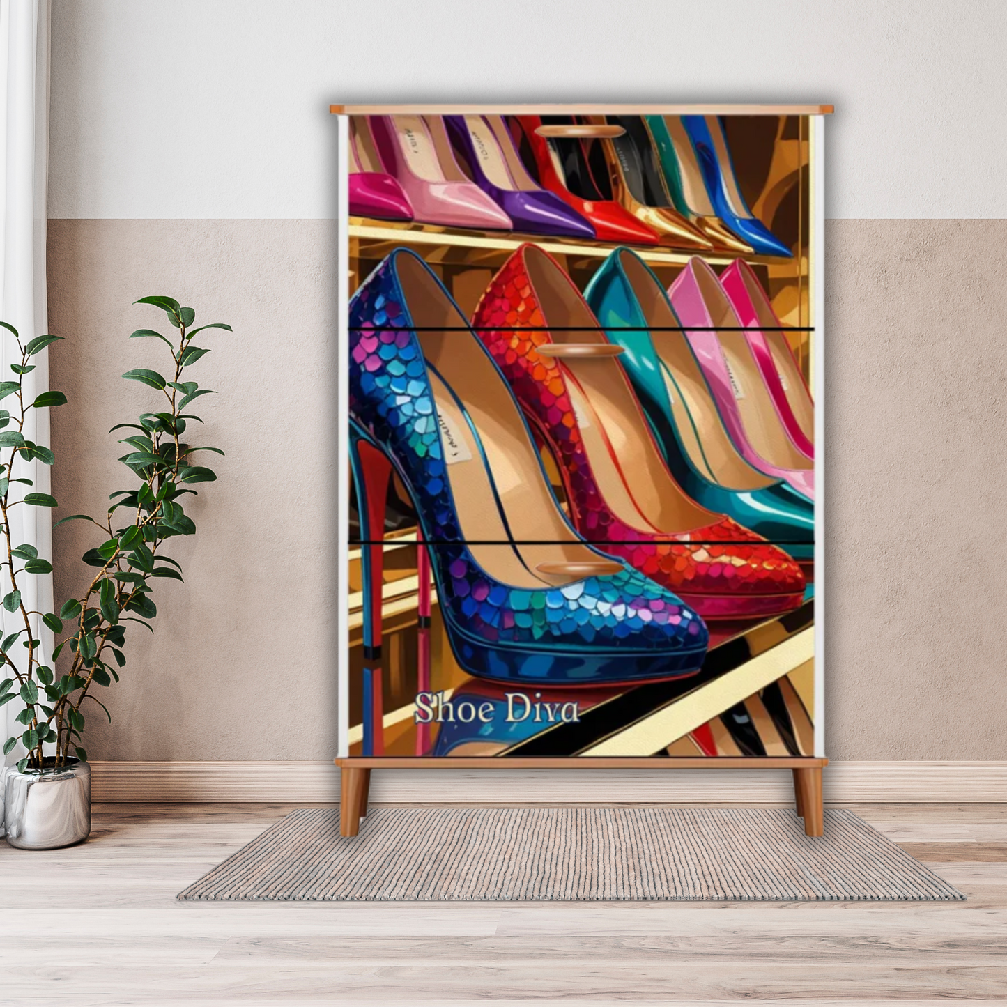 Shoe Cabinet (Made in USA)