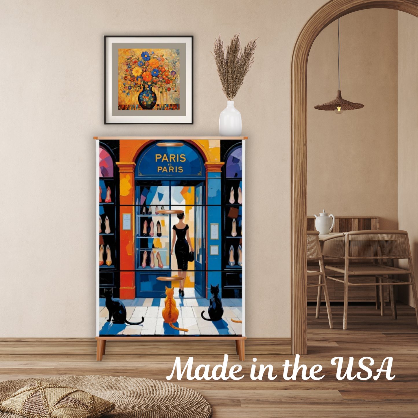 Shoe Cabinet (Made in USA)