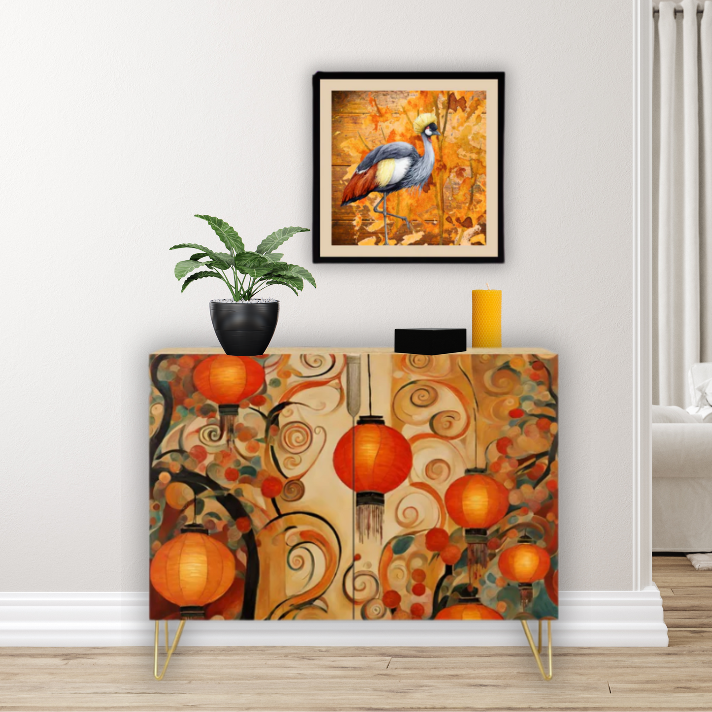 Wooden Storage Cabinet