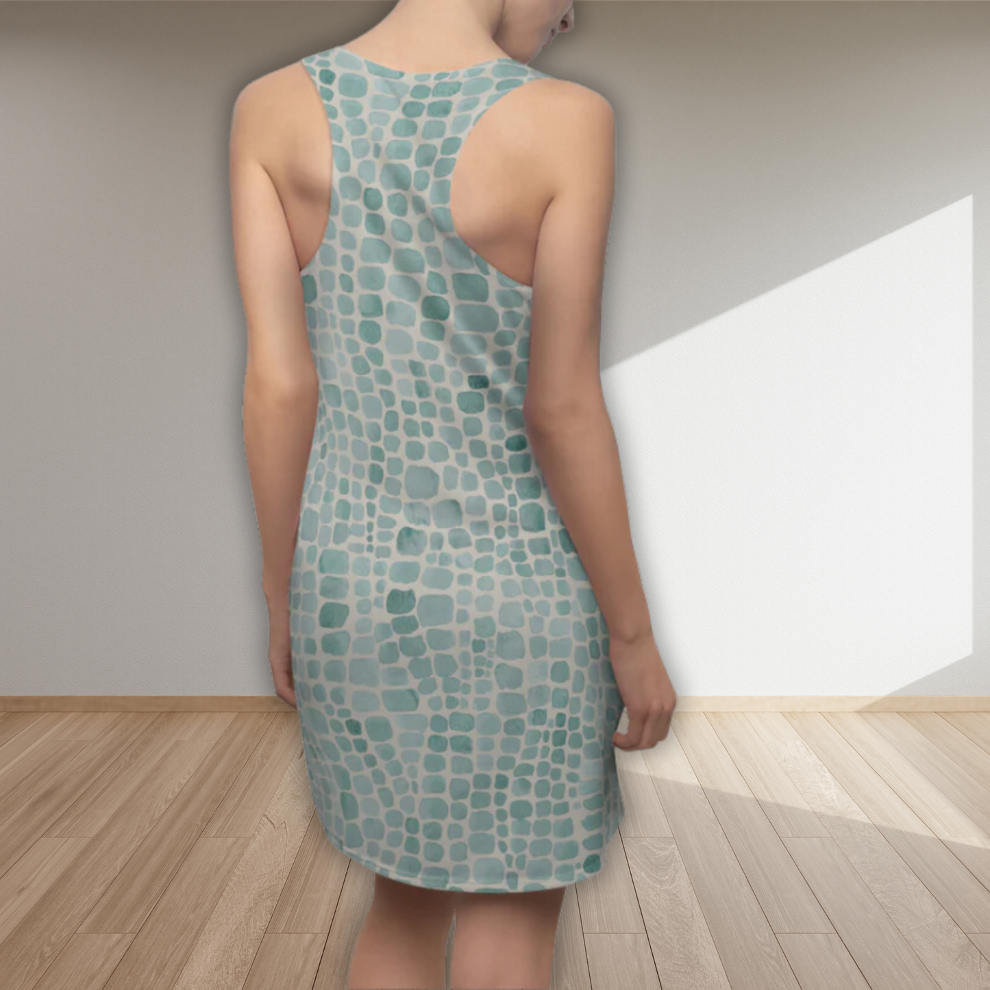 Pastel Crocked Women's  Racerback Dress