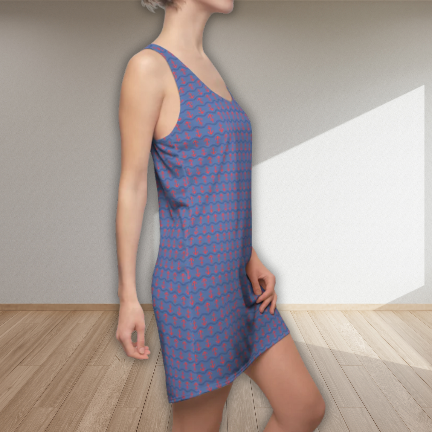 Anchors Women's Racerback Dress