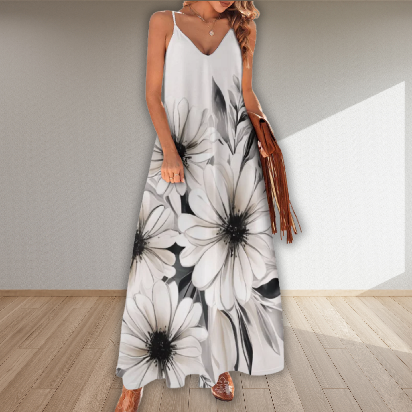 Darya Women's Summer Fashion Slip Dress