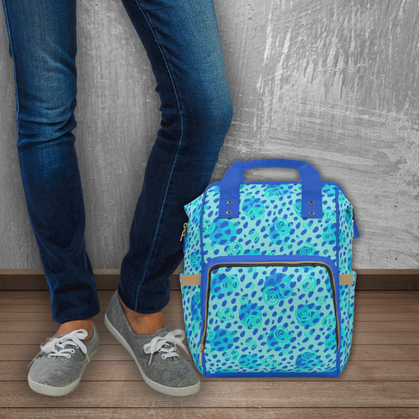 Deep Sea Multifunctional Diaper Backpack