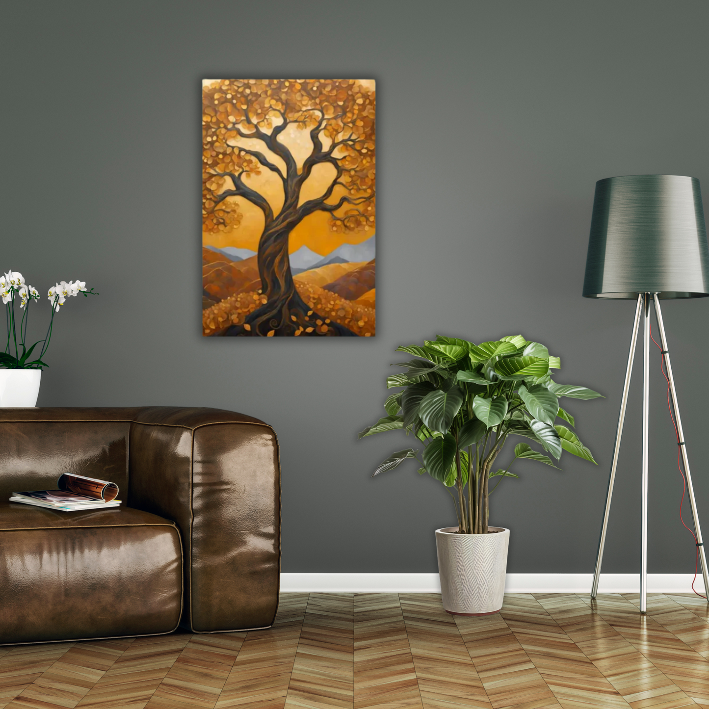 24" x 36" Stretched Canvas Print Wall Art (Made in USA)