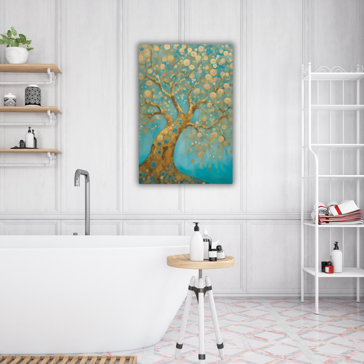 24" x 36" Stretched Canvas Print Wall Art (Made in USA)