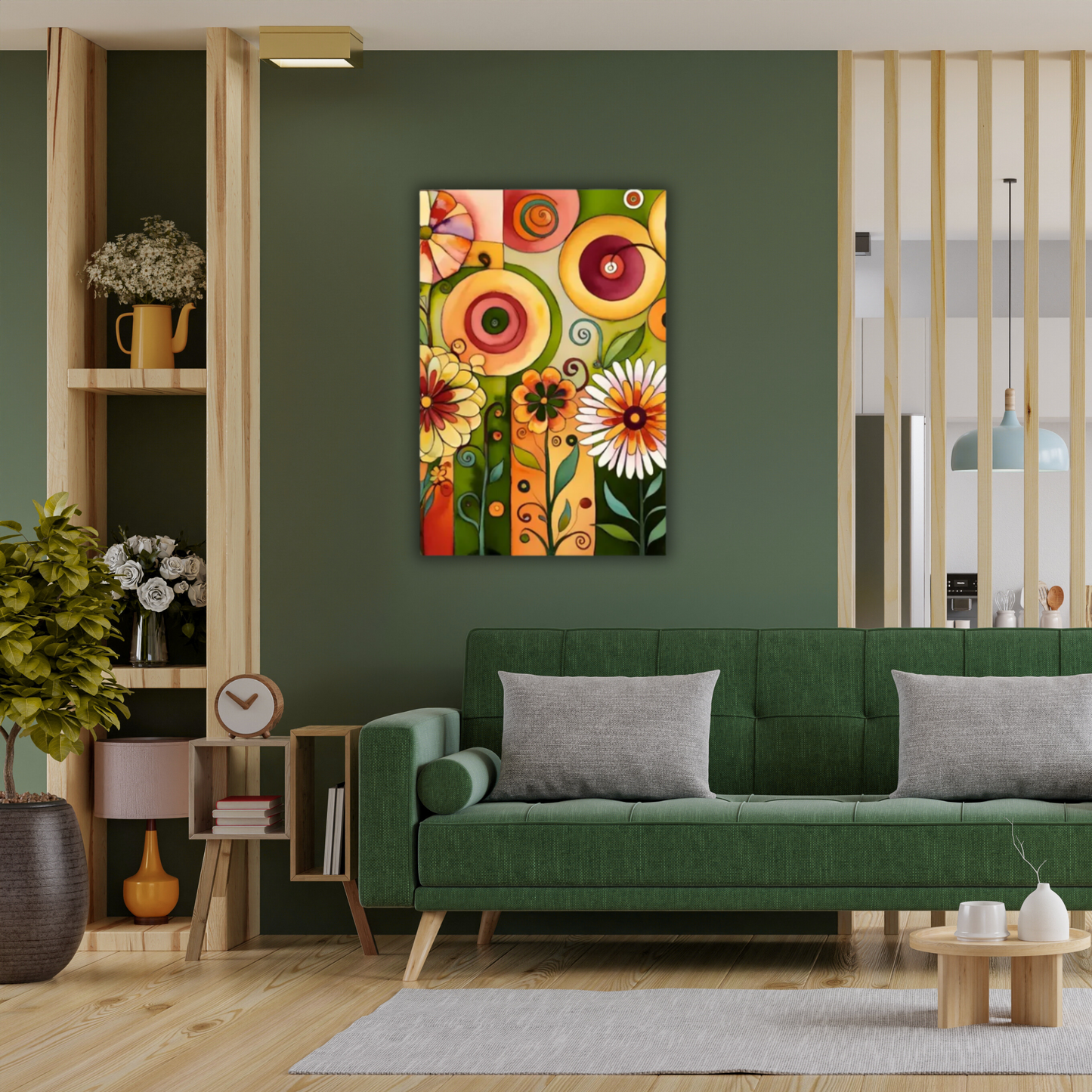 24" x 36" Stretched Canvas Print Wall Art (Made in USA)