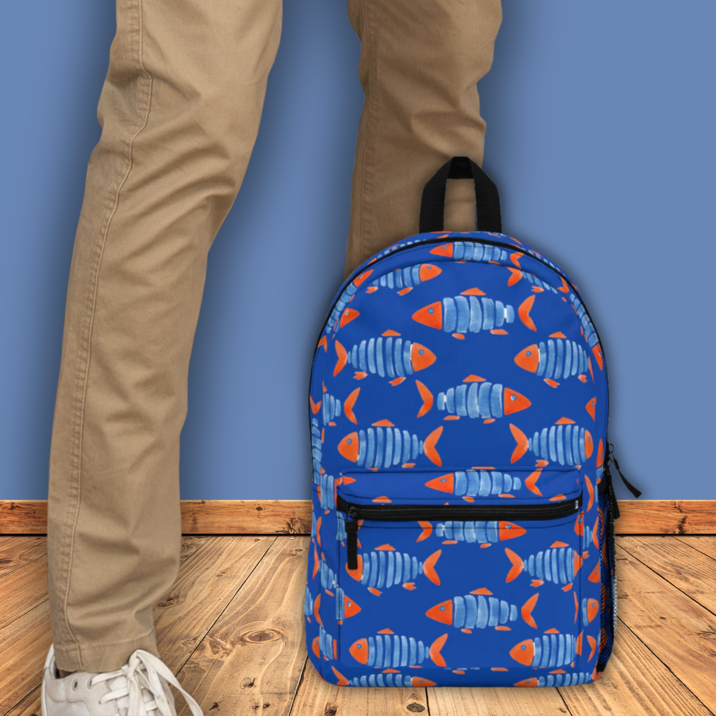 Fish Batik Backpack