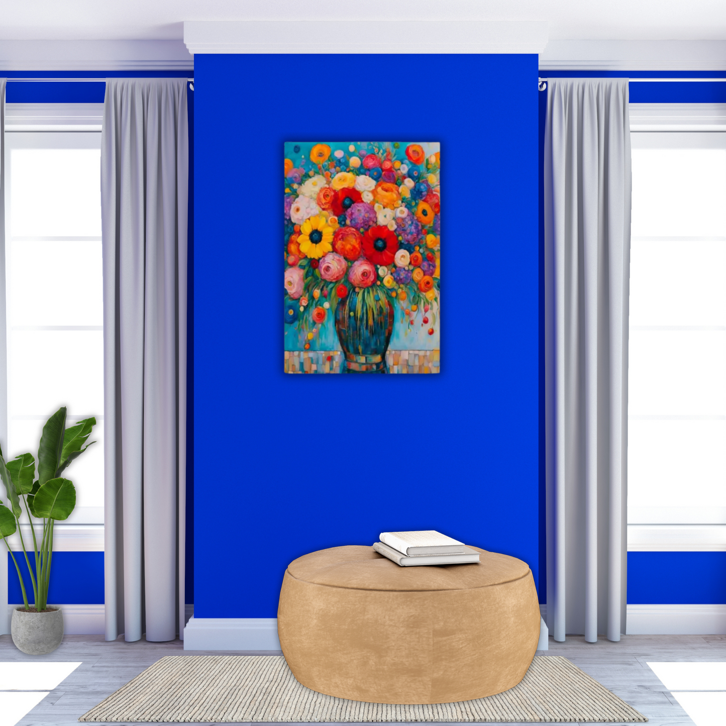 24" x 36" Stretched Canvas Print Wall Art (Made in USA)
