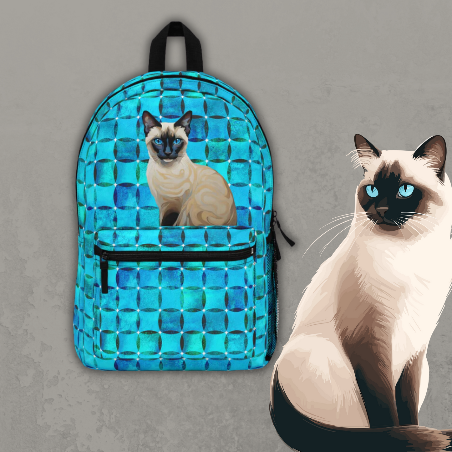 Siamese Cat Backpack