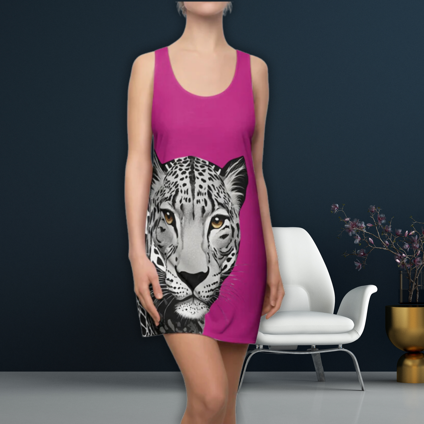 The Leopard Women's Racerback Dress