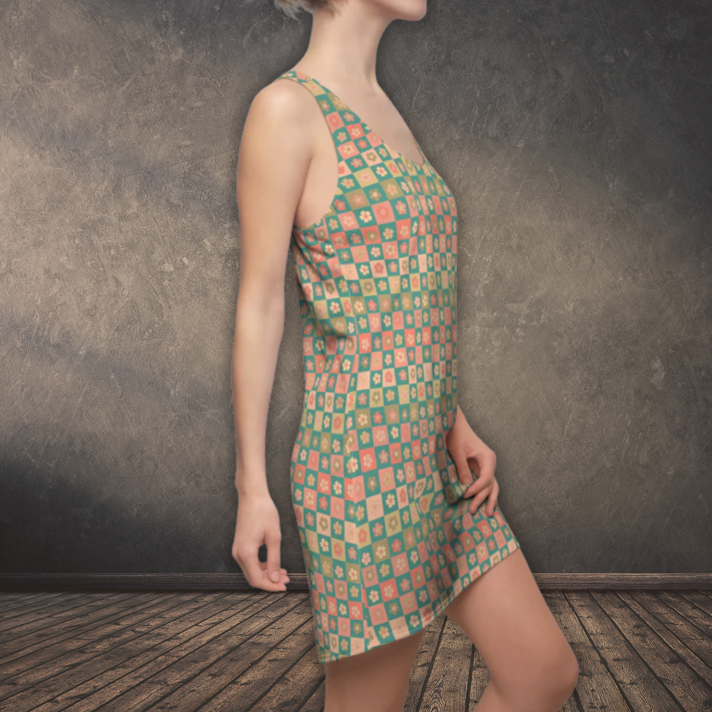 Petals Women's Racerback Dress