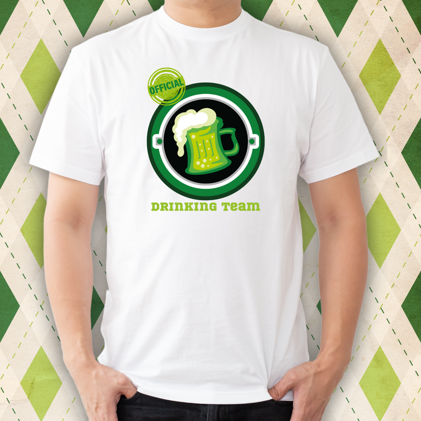 St. Pats Official Drinking Team Unisex Heavy Cotton Tee
